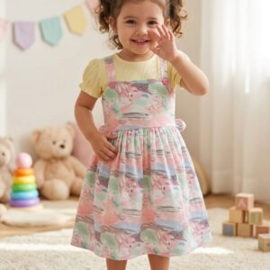 vimeka baby girls midi/knee length casual dress