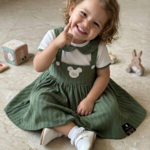 sakib baby girls midi/knee length casual dress