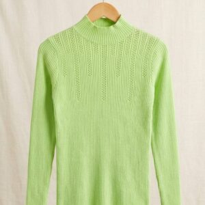 knitted women turtleneck sweater pullovers