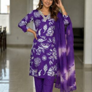 skylee printed embellished kurta
