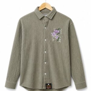 wrogn corduroy casual shirt