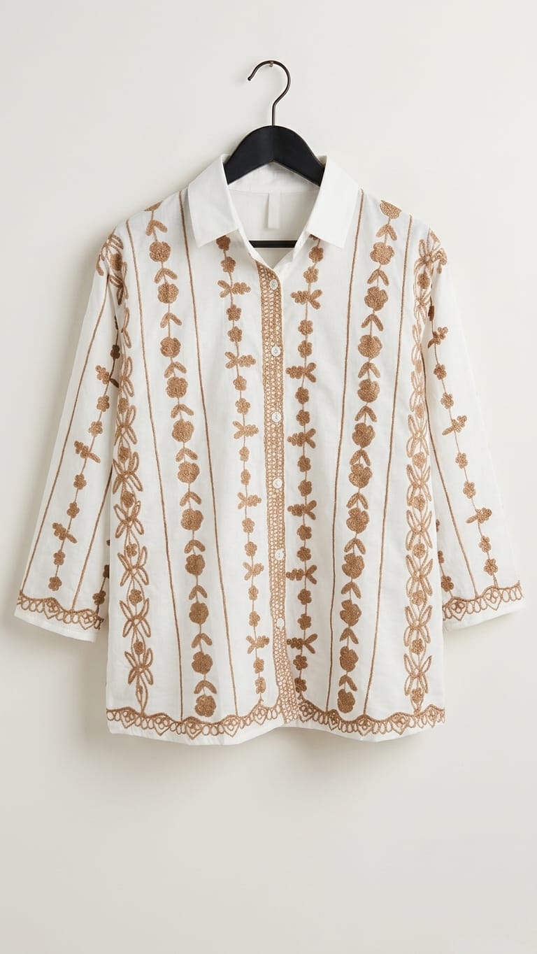 women classic floral casual shirt women classic floral casual shirt