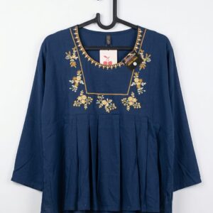 embellished embroidered ethnic top