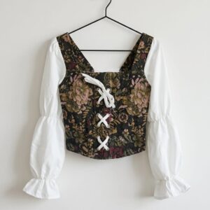 add to cart buy now 4 similar products off white corset rop corset floral top beige corset top brown floral corset off white corset rop