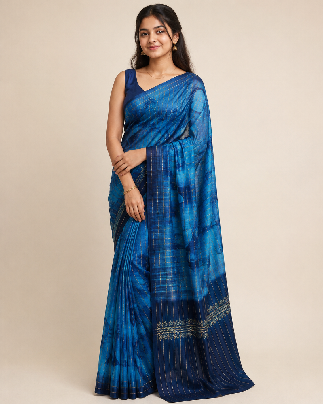 sanjana silk floral printed chiffon saree sanjana silk floral printed chiffon saree
