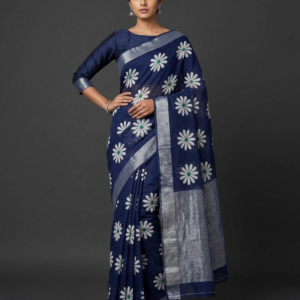floral print cotton sarees