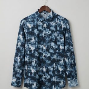 andamen men premium floral printed regular fit shirt