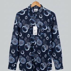 andamen men premium floral printed regular fit shirt