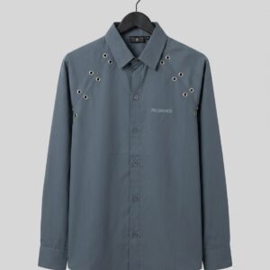men's punk studs shirt