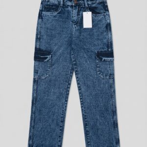 men's denim cargo jeans