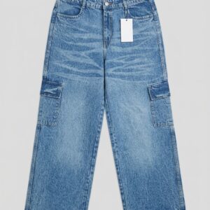 relaxed cargo jeans