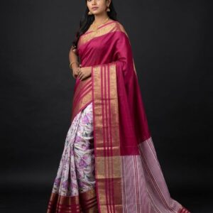 dhaaga ghar silk saree