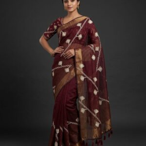 embroidered sarees