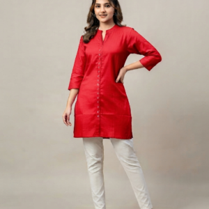 royal elegance button down straight kurti